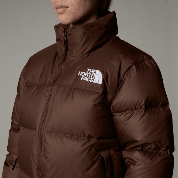 The North Face 1996 Retro Nuptse Puffer Jacket in Brown - Picture 3 of 16